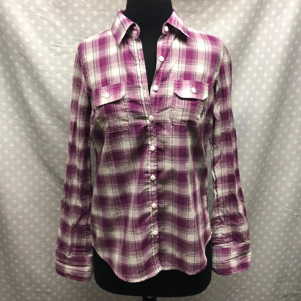 NWT Aeropostale Button Down Flannel